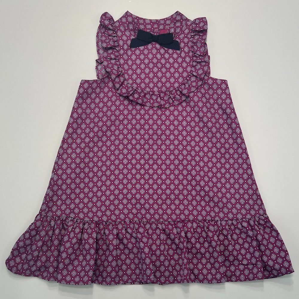 Janie & Jack Plum Geo Dress, size 4
